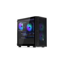 Геймърски компютър ION Signum M30 с процесор Intel Core i7-14700F, видео карта Nvidia GeForce RTX 5070 TI 16GB GDDR7, RAM памет 32GB(2x16GB) DDR4 3200MHz, SSD 1TB M.2-2280 PCIe 4.0 NVMe 6000 MB/s / 4000 MB/s