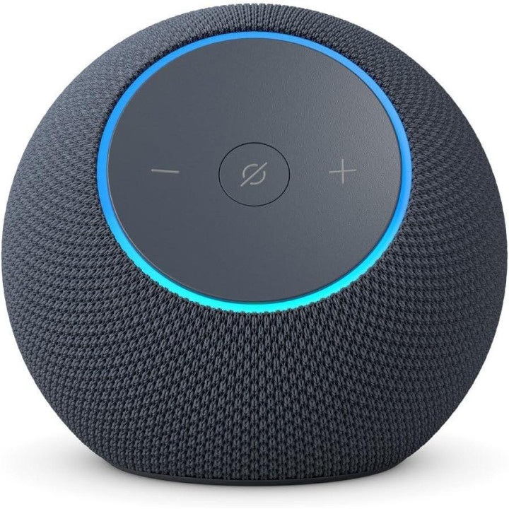 Преносима смарт тонколона Amazon Echo Dot Max 2025, Bluetooth/Wi-Fi, 20W, черна - B0DKLFHZDH - 1