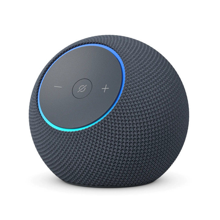 Преносима смарт тонколона Amazon Echo Dot Max 2025, Bluetooth/Wi-Fi, 20W, черна - B0DKLFHZDH - 2