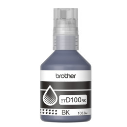 Чернилница Brother BT-D100BK, 108ml Black - BTD100BK - 1