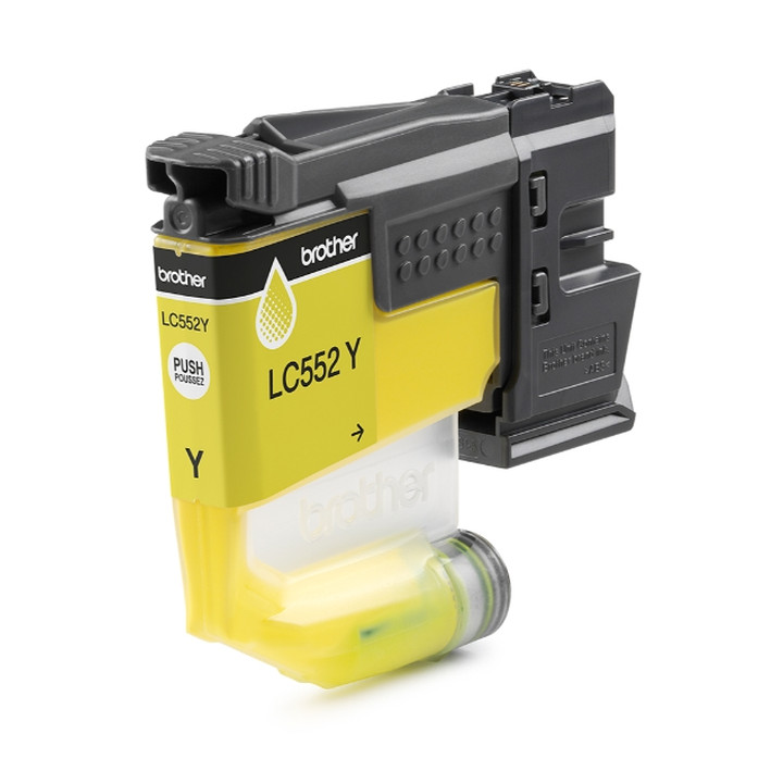 Мастилена касета Brother LC552, Yellow, 550 страници - 2