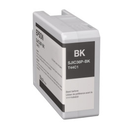 Мастилена касета Epson SJIC36P, 80ml Black - C13T44C140 - 1
