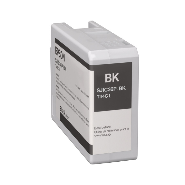 Мастилена касета Epson SJIC36P, 80ml Black - C13T44C140 - 1