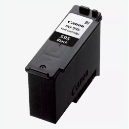 Оригинална мастилена касета Canon PG-595 BK, Black, до 180 страници - 7171C001AA - 1
