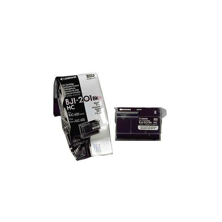 Оригинална мастилена касета Canon BJI-201HC, 450ml Черна, съвместима с BJC-600/BJC-600e/BJC-610/BJC-620 - BEF47-0951500 - 2