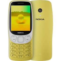 Мобилен телефон NOKIA 3210 4G, 2.4" QVGA, Unisoc T107, 64MB RAM, 128MB памет, S30+ - 1GF025CPD4L08 - 1