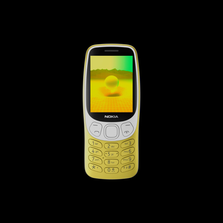Мобилен телефон NOKIA 3210 4G, 2.4" QVGA, Unisoc T107, 64MB RAM, 128MB памет, S30+ - 1GF025CPD4L08 - 2