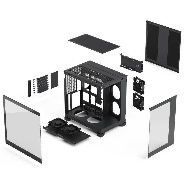 Кутия за компютър Fractal Design Pop 2 Vision, черна - FD-C-POV2A-01 - 14