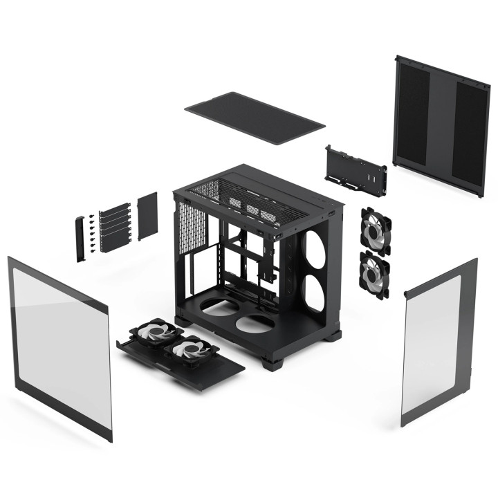 Кутия за компютър Fractal Design Pop 2 Vision Black RGB - FD-C-POV2A-02 - 14