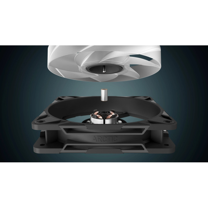 Вентилатор Arctic P12 Pro A-RGB, 120mm, 2000 RPM, Fluid Dynamic Bearing - ACFAN00344A - 13