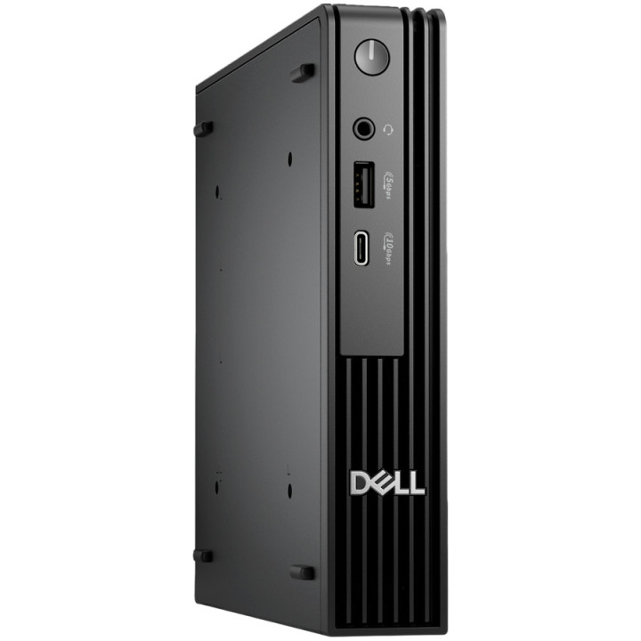 Kомпютър Dell Pro Micro QCM1250, без екран спецификация, Intel Core Ultra 5 235T, 8GB DDR5, 512GB SSD, Ubuntu - BTO102_QCM1250_E