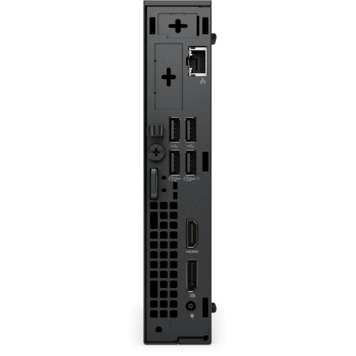 Kомпютър Dell Pro Micro QCM1250, без екран спецификация, Intel Core Ultra 5 235T, 8GB DDR5, 512GB SSD, Ubuntu - BTO102_QCM1250_E
