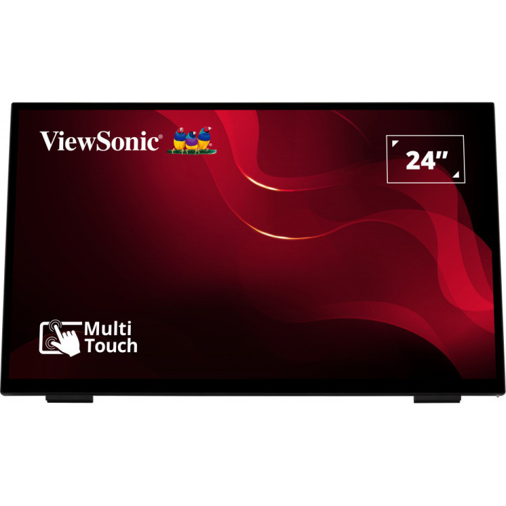 Монитор ViewSonic TD2465, 23.8" Full HD VA 10-точков тъчскрийн - 2