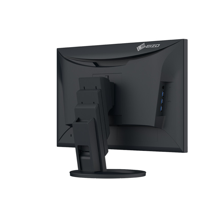Монитор EIZO EV2490-BK, 23.8" Full HD IPS, с вграден KVM суич и ергономична стойка с пълна регулация - 7