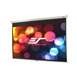 Професионален прожекционен екран Elite M128NWX, 128"(325 см) и формат 16:10, MaxWhite - 1
