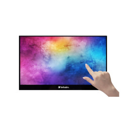 Преносим тъч монитор Verbatim PMT-17, 17.3" Full HD IPS сензорен - 49593 - 1