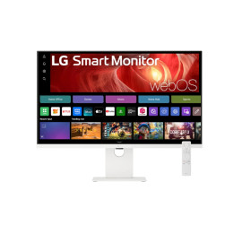 Монитор LG 37U730SA-W, 37" 4K IPS Anti-Glare, webOS с Netflix, YouTube и облачен гейминг, вградени стерео високоговорители - 1