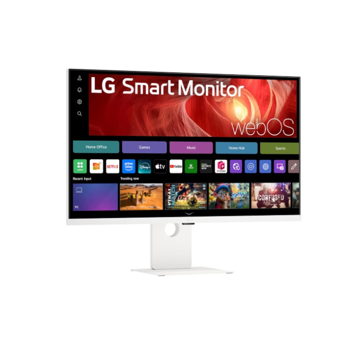 Монитор LG 37U730SA-W, 37" 4K IPS Anti-Glare, webOS с Netflix, YouTube и облачен гейминг, вградени стерео високоговорители - 4