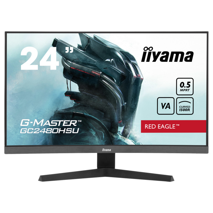 Монитор IIYAMA GC2480HSU-B1, 23.6" Full HD VA 180Hz, 0.5ms, Adaptive Sync  - 1