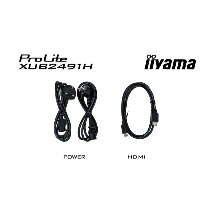 Монитор IIYAMA XUB2491H-B1, 23.8" Full HD IPS, 100Hz честота и 0.5ms време за реакция - 8