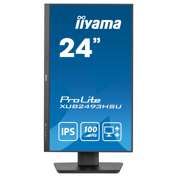 Монитор IIYAMA XUB2493HSU-B7, 23.8" Full HD IPS, 100Hz, 1ms  - 2