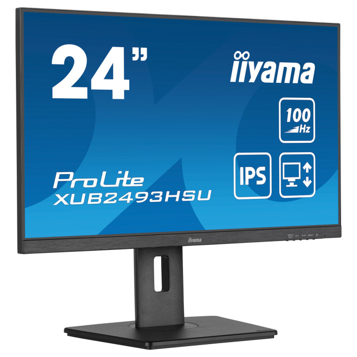 Монитор IIYAMA XUB2493HSU-B7, 23.8" Full HD IPS, 100Hz, 1ms  - 3