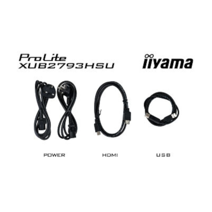 Монитор IIYAMA XUB2793HSU-B7, 27" Full HD IPS, 100Hz, 1ms, Adaptive Sync - 11