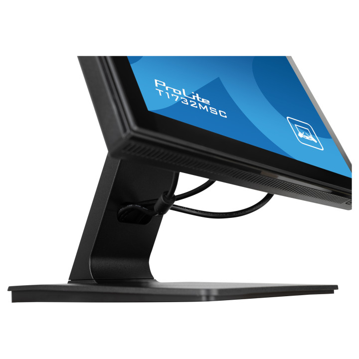 Монитор IIYAMA T1732MSC-B1SAG, 17" XGA TN Тъчскрийн, защита IP54 - 6