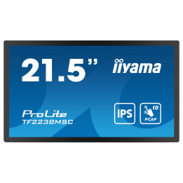 Монитор IIYAMA TF2238MSC-B1, 21.5" Full HD IPS Touchscreen, 10-точков PCAP сензор - 1