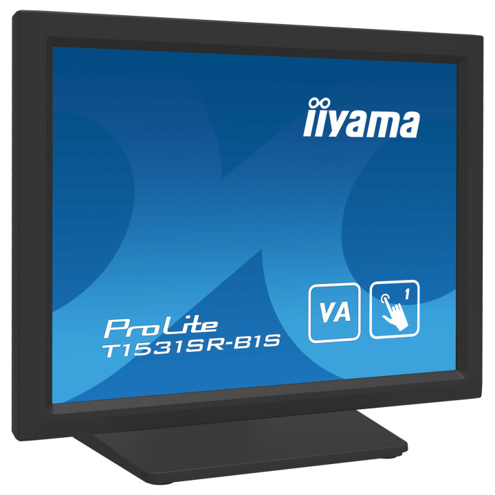 Монитор IIYAMA T1531SR-B1S, 15" XGA VA Resistive Touch, IP54 защита - 3