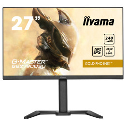 Монитор IIYAMA GB2790QSU-B5, 27" 2560x1440 IPS 240Hz, AMD FreeSync Premium, HDR400 и ергономична стойка - 1