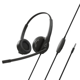 Слушалки с микрофон Creative HS-230, 40mm говорител, USB-A/3.5mm Jack, 2м кабел, черни - 51EF1110AA000 - 1