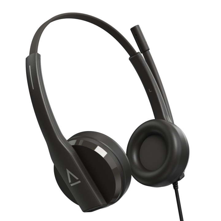 Слушалки с микрофон Creative HS-230, 40mm говорител, USB-A/3.5mm Jack, 2м кабел, черни - 51EF1110AA000 - 2