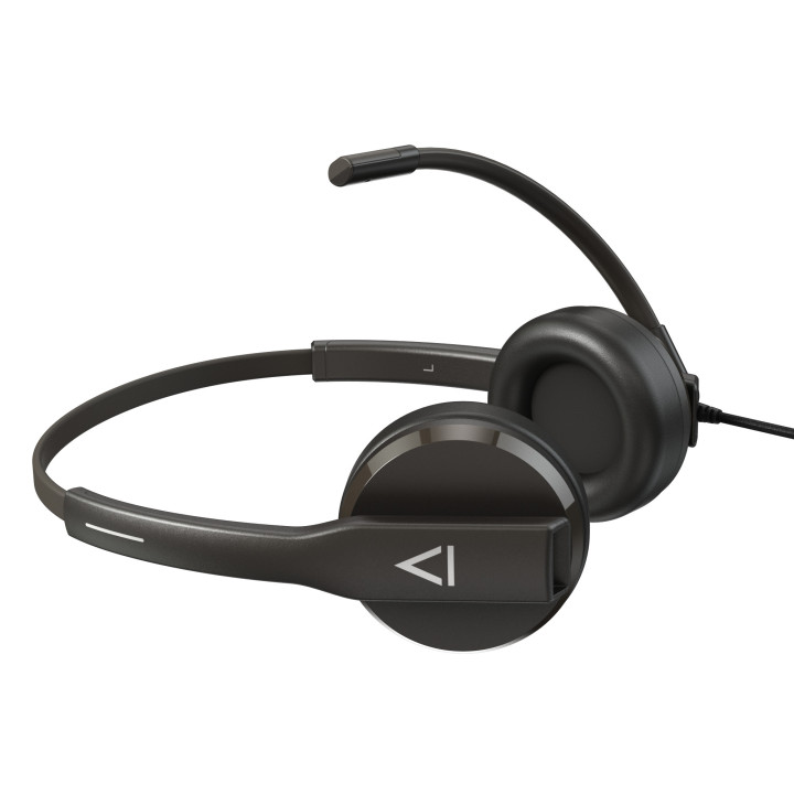 Слушалки с микрофон Creative HS-230, 40mm говорител, USB-A/3.5mm Jack, 2м кабел, черни - 51EF1110AA000 - 5