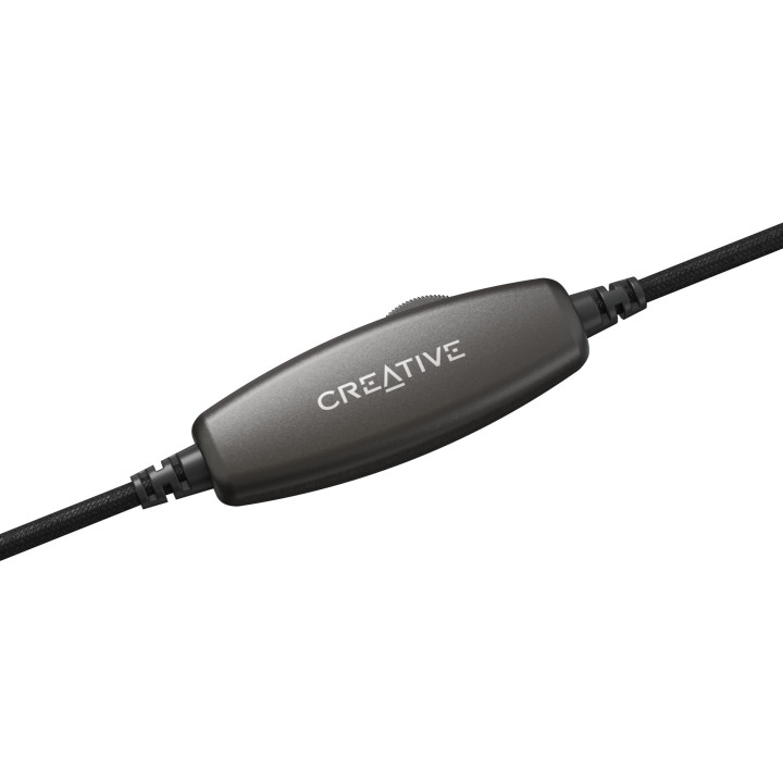 Слушалки с микрофон Creative HS-230, 40mm говорител, USB-A/3.5mm Jack, 2м кабел, черни - 51EF1110AA000 - 6