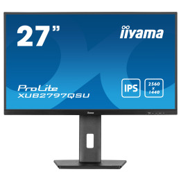 Монитор IIYAMA XUB2797QSU-B1, 27" 2560x1440 IPS, 100 Hz, 99% sRGB - 1