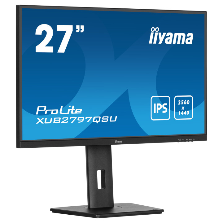 Монитор IIYAMA XUB2797QSU-B1, 27" 2560x1440 IPS, 100 Hz, 99% sRGB - 2