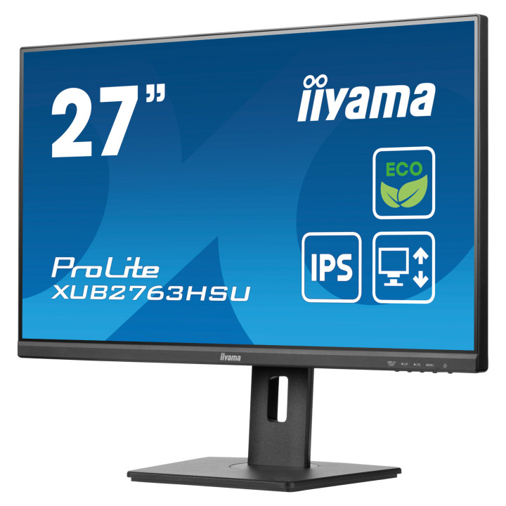 Монитор IIYAMA XUB2763HSU-B1, 27" Full HD IPS, 100Hz, FreeSync, 96% sRGB - 4