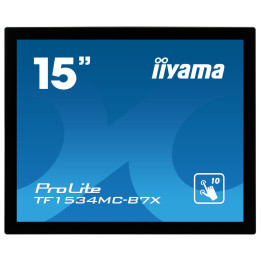 Монитор IIYAMA TF1534MC-B7X, 15" XGA TN Capacitive Touch - 1