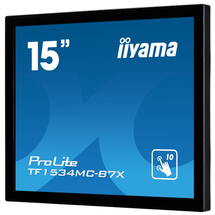 Монитор IIYAMA TF1534MC-B7X, 15" XGA TN Capacitive Touch - 3