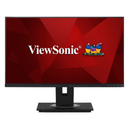 Монитор ViewSonic VG2456, 23.8" Full HD IPS, USB-C Docking станция, пълна ергономична стойка и вградени колонки - 1