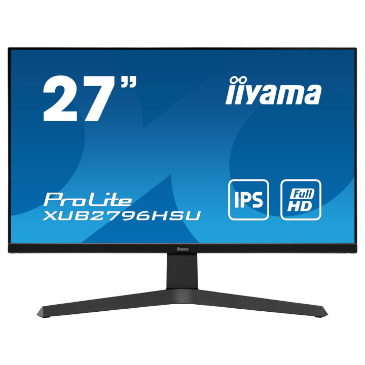 Монитор IIYAMA XUB2796HSU-B1, 27" Full HD IPS, 75Hz, FreeSync - 1