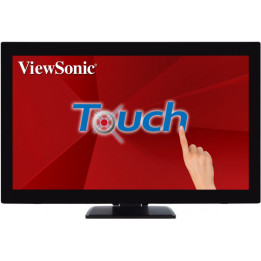 Монитор ViewSonic TD2760, 27" Full HD, SuperClear MVA Panel, 10 points Capacitive Тouch, 6ms GTG, 230 cd/m2, VGA, DVI, HDMI, DP,