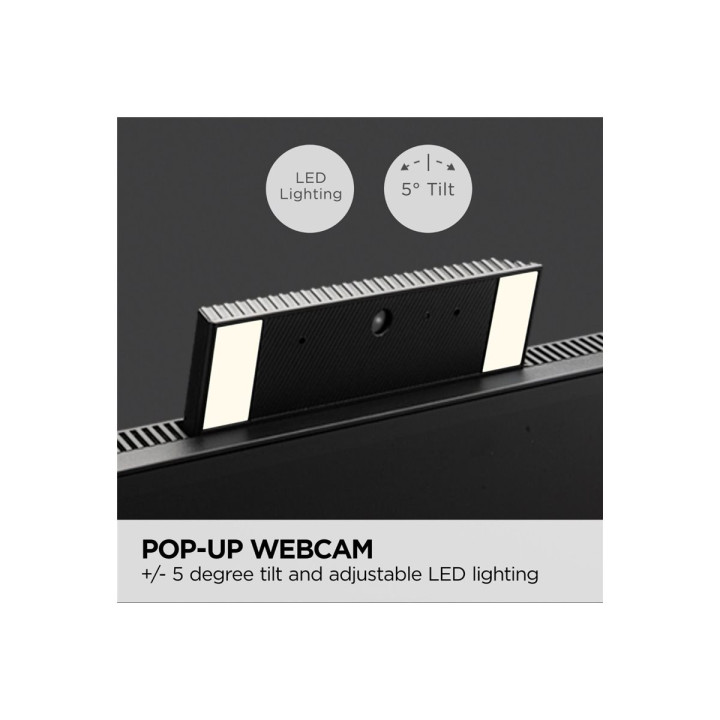 Монитор VIEWSONIC VG2756V-2K, 27" QHD IPS, webcam с LED осветление, USB-C докинг станция с 90W захранване - 6