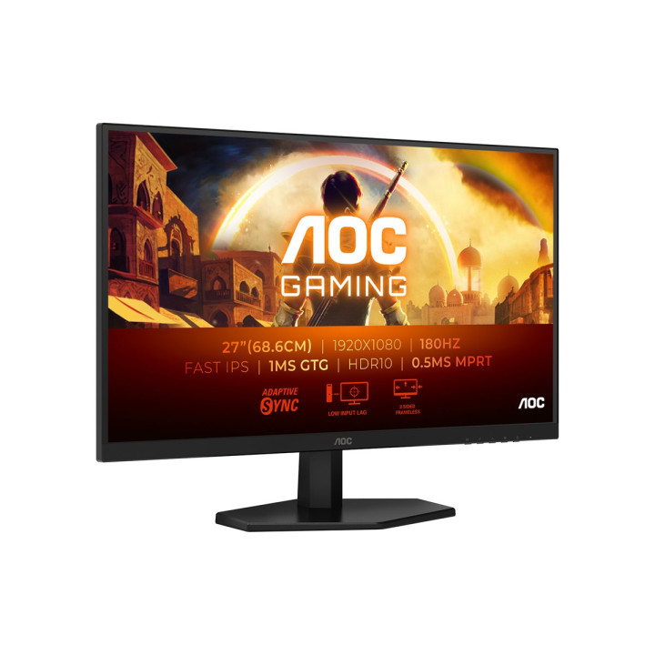 Монитор AOC 27G42E, 27" Full HD fastIPS 180Hz, 0.5ms - 27G42E - 12