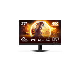 Монитор AOC 27G4ZRE, 27" Fast IPS Full HD 260Hz, 0.3 ms (MPRT), HDR10 и 92.3% DCI-P3 - 1