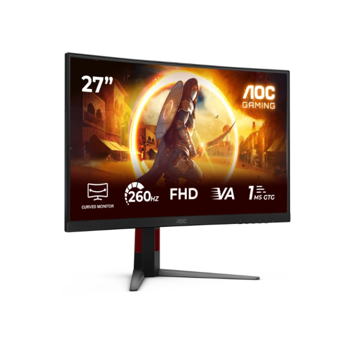 Монитор AOC C27G4Z2, 27" Curved VA 1920x1080 260Hz - 3