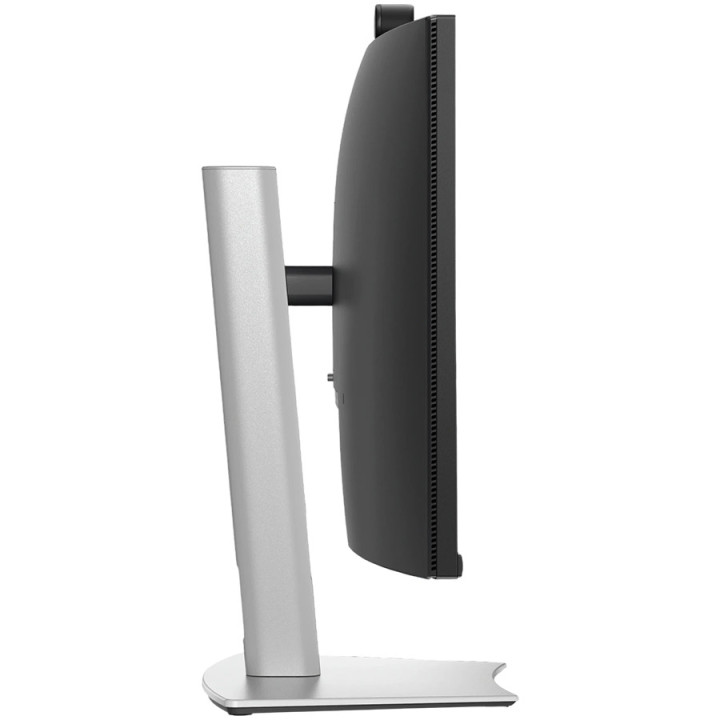 Монитор DELL P3426WEB, 34" WQHD IPS Curved, 4K уеб камера, микрофон, говорители, докинг с USB-C порт за зареждане до 90W, RJ-45 
