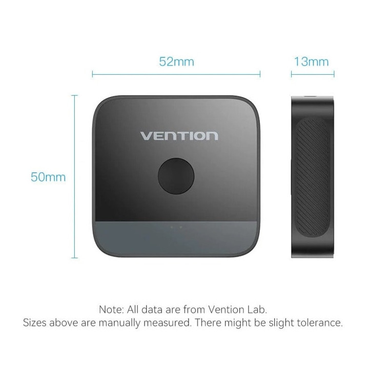 Разклонител превключвател Vention HDMI 2.0 Switcher/Splitter 2-Port Bi-Direction 4K Black - AKOB0