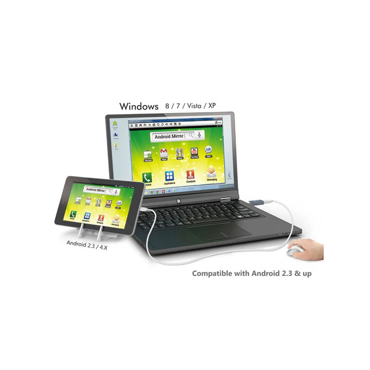 Адаптер j5create JUC610, Android към Windows монитор, USB 2.0 - J5-JUC610 - 2